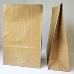 MyCafe SOS Kraft Paper Grab Bag 260x130x405mm Pack of 125 MYC10951