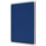Nobo Premium Plus Felt Lockable Notice Board 9xA4 1902556