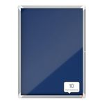 Nobo Premium Plus Felt Lockable Notice Board 9xA4 1902556