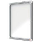 Nobo Premium Plus Outdoor Magnetic Lockable Notice Board 494x667x45mm 4xA4 1902577