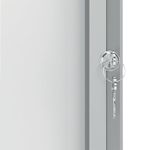 Nobo Premium Plus Outdoor Magnetic Lockable Notice Board 494x667x45mm 4xA4 1902577