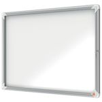 Nobo Premium Plus Outdoor Magnetic Lockable Notice Board 923x667x43mm 8xA4 1902579