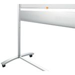 Nobo Steel Magnetic Mobile Whiteboard 1200x900mm 190129