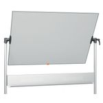 Nobo Steel Magnetic Mobile Whiteboard 1200x900mm 190129