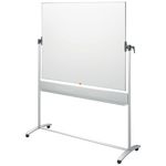 Nobo Steel Magnetic Mobile Whiteboard 1500x1200mm 1901031