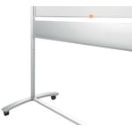 Nobo Enamel Magnetic Mobile Whiteboard 1500x1200mm 1901035