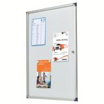Nobo Extra Flat Glazed Case 9xA4 Magnetic 1902282