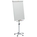 Nobo Barracuda Mobile Flipchart and Drywipe Easel Dark Blue 1902386