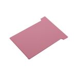 Nobo T-Card Size 2 48x85mm Pink Pack of 100 2002008