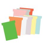 Nobo T-Card Size 3 80x120mm Light Blue Pack of 100 2003006