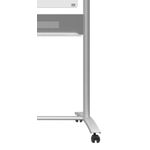 Nobo Diamond Mobile Magnetic Glass Board 1200x900mm 1903943