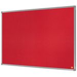 Nobo Essence Felt Notice Board 900 x 600mm Red 1904066