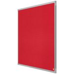 Nobo Essence Felt Notice Board 900 x 600mm Red 1904066