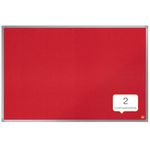 Nobo Essence Felt Notice Board 900 x 600mm Red 1904066