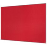 Nobo Essence Felt Notice Board 1800x1200mm Red 1904068