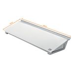Nobo Diamond Glass Personal Desktop Panel 1905174