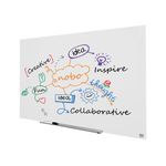 Nobo Impression Pro Glass Magnetic Whiteboard 1260 x 710mm 1905177