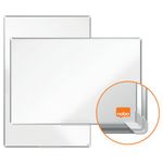 Nobo Premium Plus Steel Magnetic Whiteboard 900 x 600mm1915155