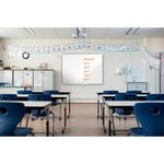 Nobo Premium Plus Steel Magnetic Whiteboard 900 x 600mm1915155