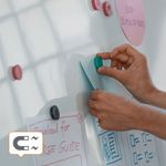 Nobo Premium Plus Steel Magnetic Whiteboard 1200 x 900mm 1915156
