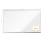 Nobo Premium Plus Melamine Whiteboard 2000 x 1000mm 1915172