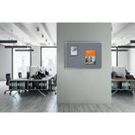 Nobo Premium Plus Felt Notice Board 600 x 450mm Blue 1915187