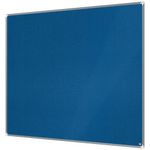 Nobo Premium Plus Felt Notice Board 1500 x 1200mm Blue 1915191