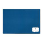 Nobo Premium Plus Felt Notice Board 1800 x 1200mm Blue 1915192