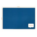 Nobo Premium Plus Felt Notice Board 1800 x 1200mm Blue 1915192