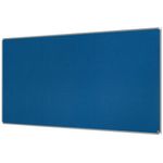 Nobo Premium Plus Felt Notice Board 2400 x 1200mm Blue 1915193