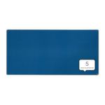 Nobo Premium Plus Felt Notice Board 2400 x 1200mm Blue 1915193