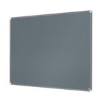 Nobo Premium Plus Felt Notice Board 600 x 450mm Grey 1915194