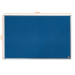 Nobo Essence Felt Notice Board 900 x 600mm Blue 1915203