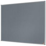 Nobo Essence Felt Notice Board 1200 x 900mm Grey 1915206