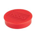 Nobo Whiteboard Magnets 38mm Red Pack of 10 1915314
