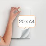 Nobo Whiteboard Magnets 38mm White Pack of 10 1915315