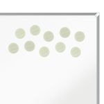Nobo Whiteboard Magnets 38mm White Pack of 10 1915315