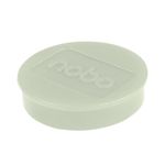 Nobo Whiteboard Magnets 38mm White Pack of 10 1915315