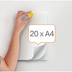 Nobo Whiteboard Magnets 38mm Yellow Pack of 10 1915316