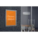 Nobo A5 Acrylic Wall Mounted Poster Frame Clear 1915592