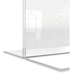 Nobo A4 Counter Top Acrylic Freestanding Poster Frame Clear 1915594
