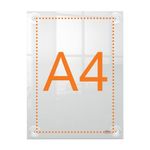 Nobo A4 Acrylic Wall Mounted Repositionable Poster Frame 1915600
