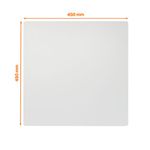 Nobo Frameless Magnetic Modular Whiteboard 450x450mm 1915655