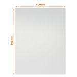 Nobo Frameless Magnetic Modular Whiteboard 600x450mm 1915656