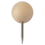 Nobo Noticeboard Wooden Push Pin (Pack of 40) 1915709
