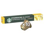 Starbucks Nespresso Blonde Espresso Roast (Pack of 10) 6220716