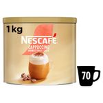 Nescafe Gold Cappuccino Unsweetened Taste Instant Coffee 1kg 12582351