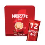 Nescafe 3-in-1 Original Coffee Sachets Pack of 12 12593075