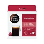 Nescafe Dolce Gusto Americano Coffee 3x16 Pods 136g (Pack of 48) 12528219