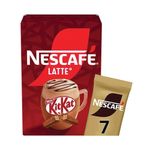 Nescafe KitKat Latte Sachets Pack of 7 12599706